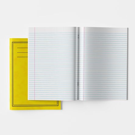 A4 Exercise Book 8mm Ruled Margin 120pg 50pk  hi\-res